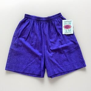 Vintage Leggoons Shorts Mens S Purple Cotton 90s Skate‎ Surf Streetwear